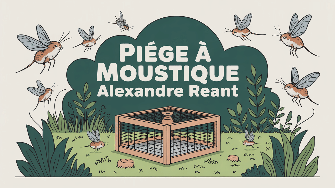 piège à moustique alexandre réant jardin vert