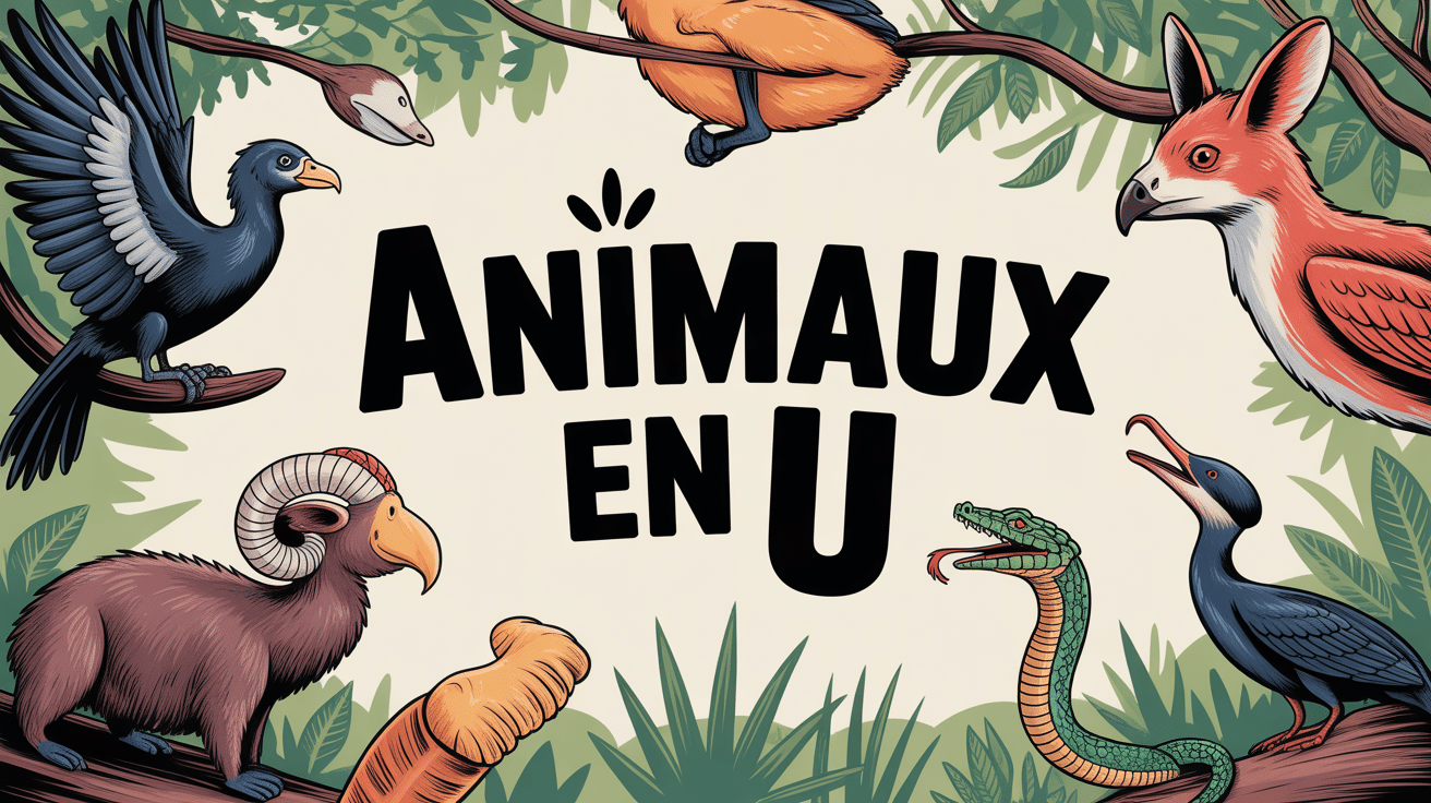 illustration animaux en u exotique cercle savane