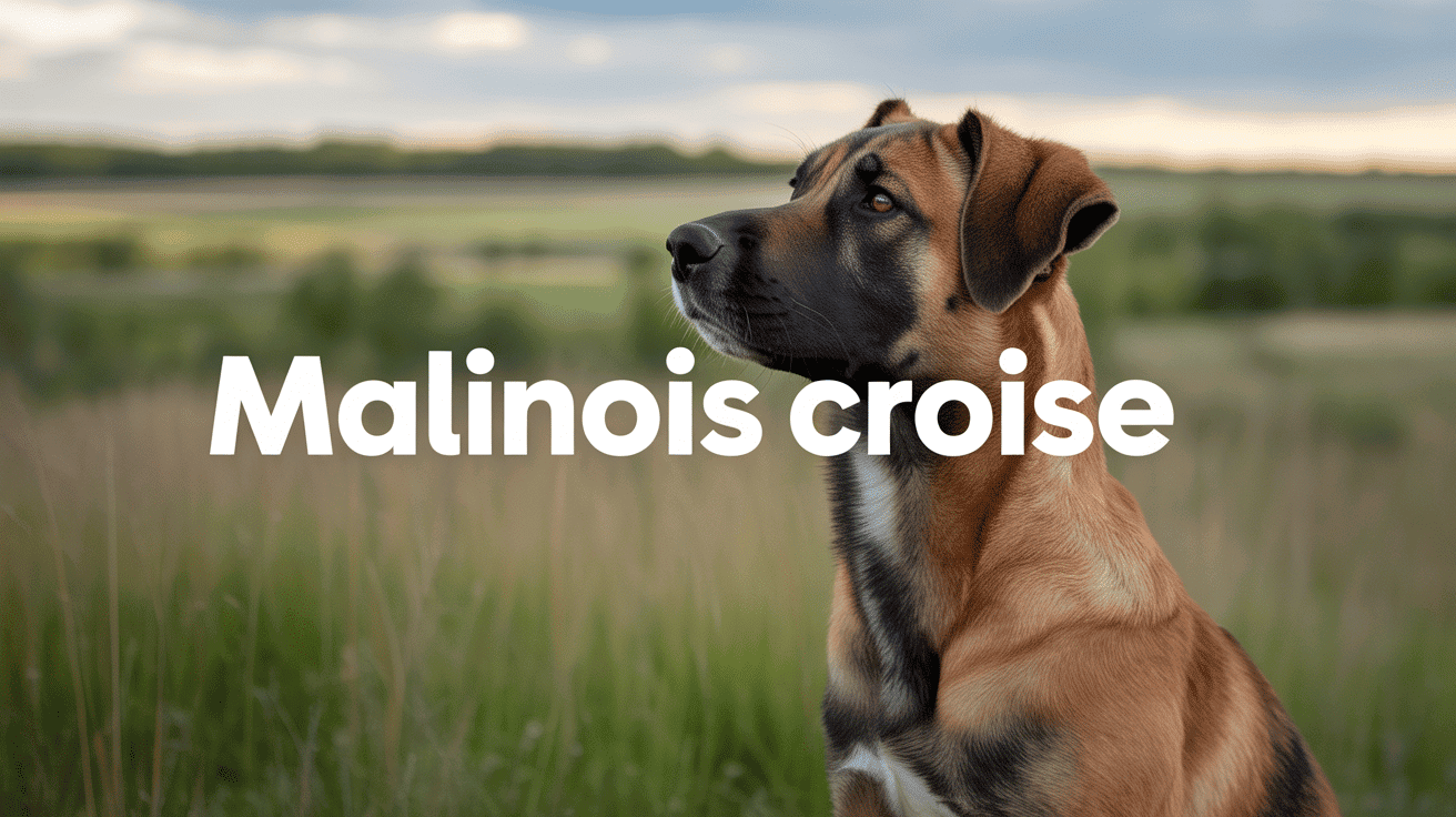 border collie croisé malinois adulte