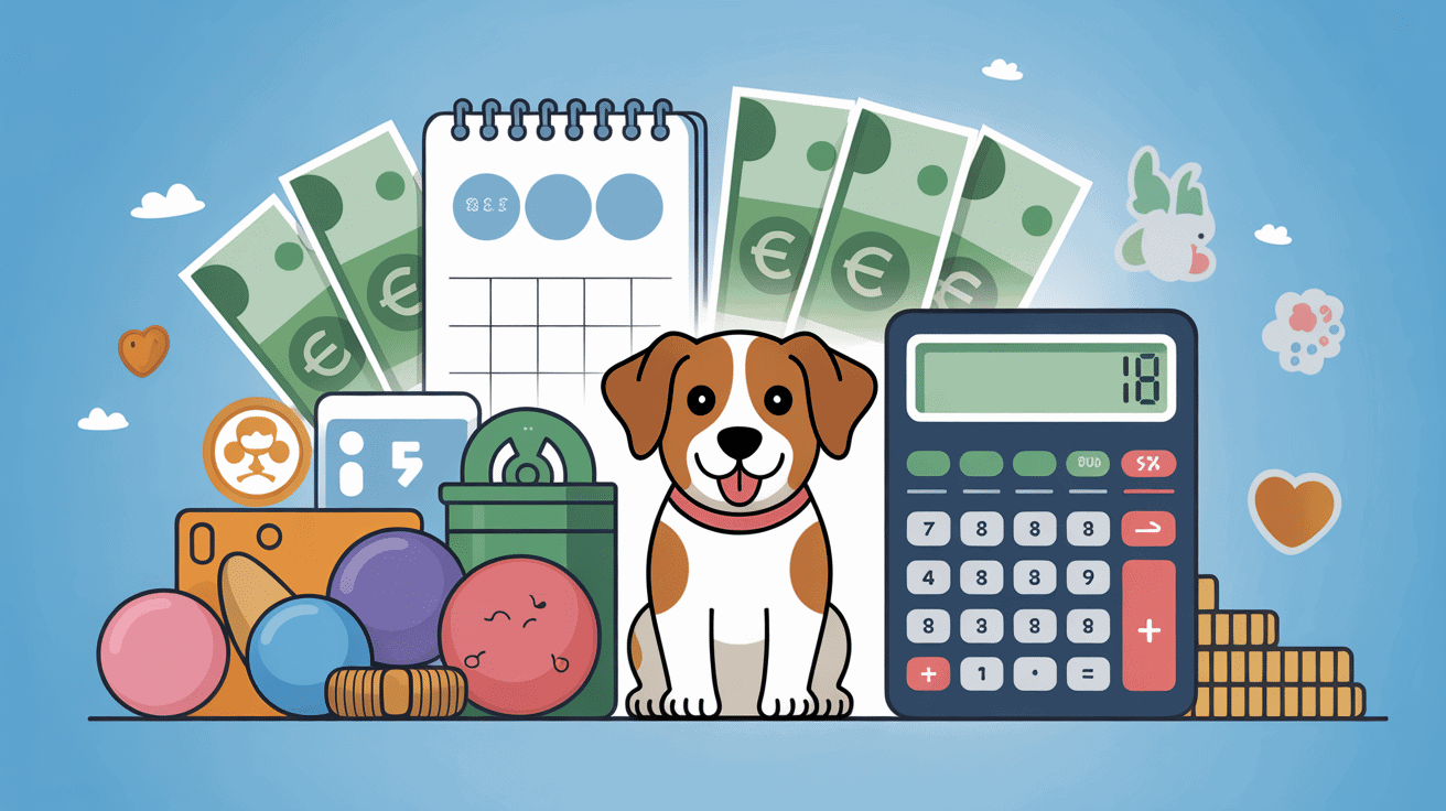 Dépenses chien Cavalier King Charles prix infographie
