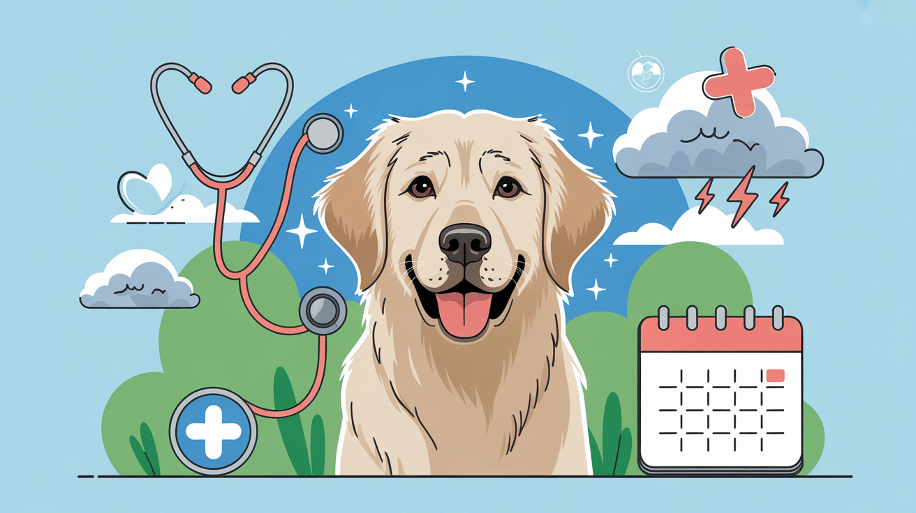 mon chien fait pipi dans la maison causes illustration