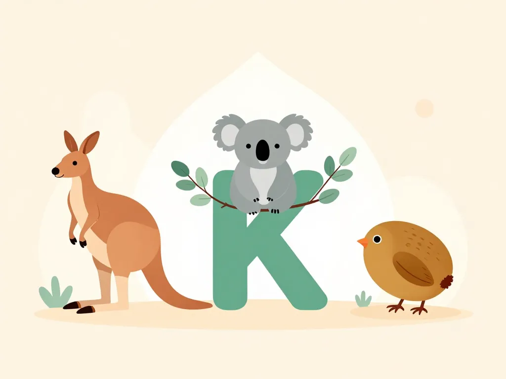 animal en k : trio facile