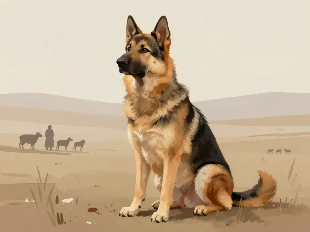 berger d'asie centrale chien ancestral caractère protecteur