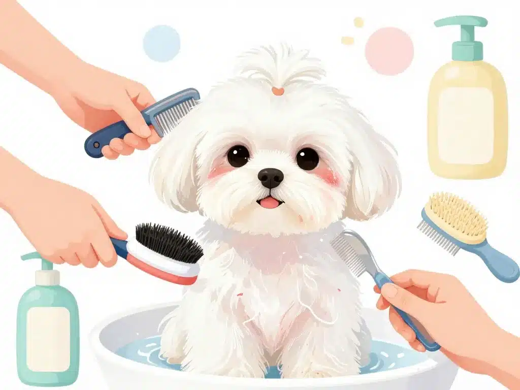 bichon maltais inconvénients entretien toilettage