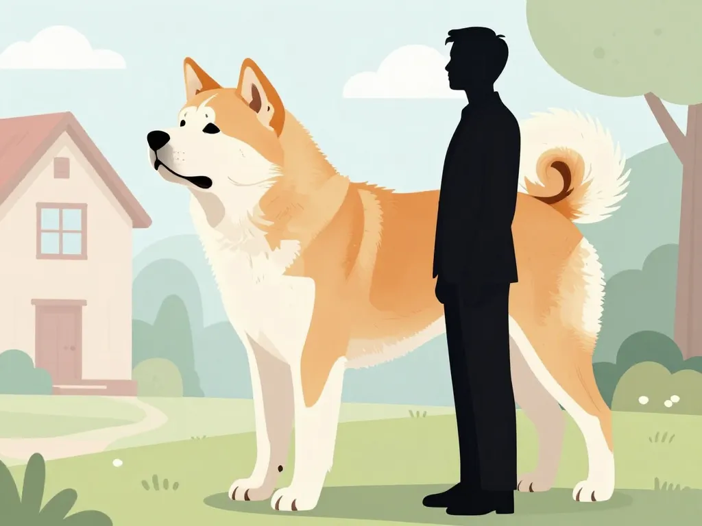 akita americain caractere morphologie taille