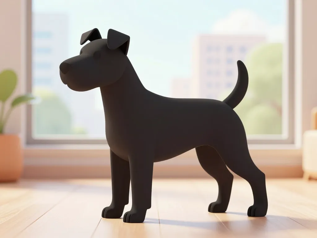 fox terrier poil lisse silhouette active et compacte