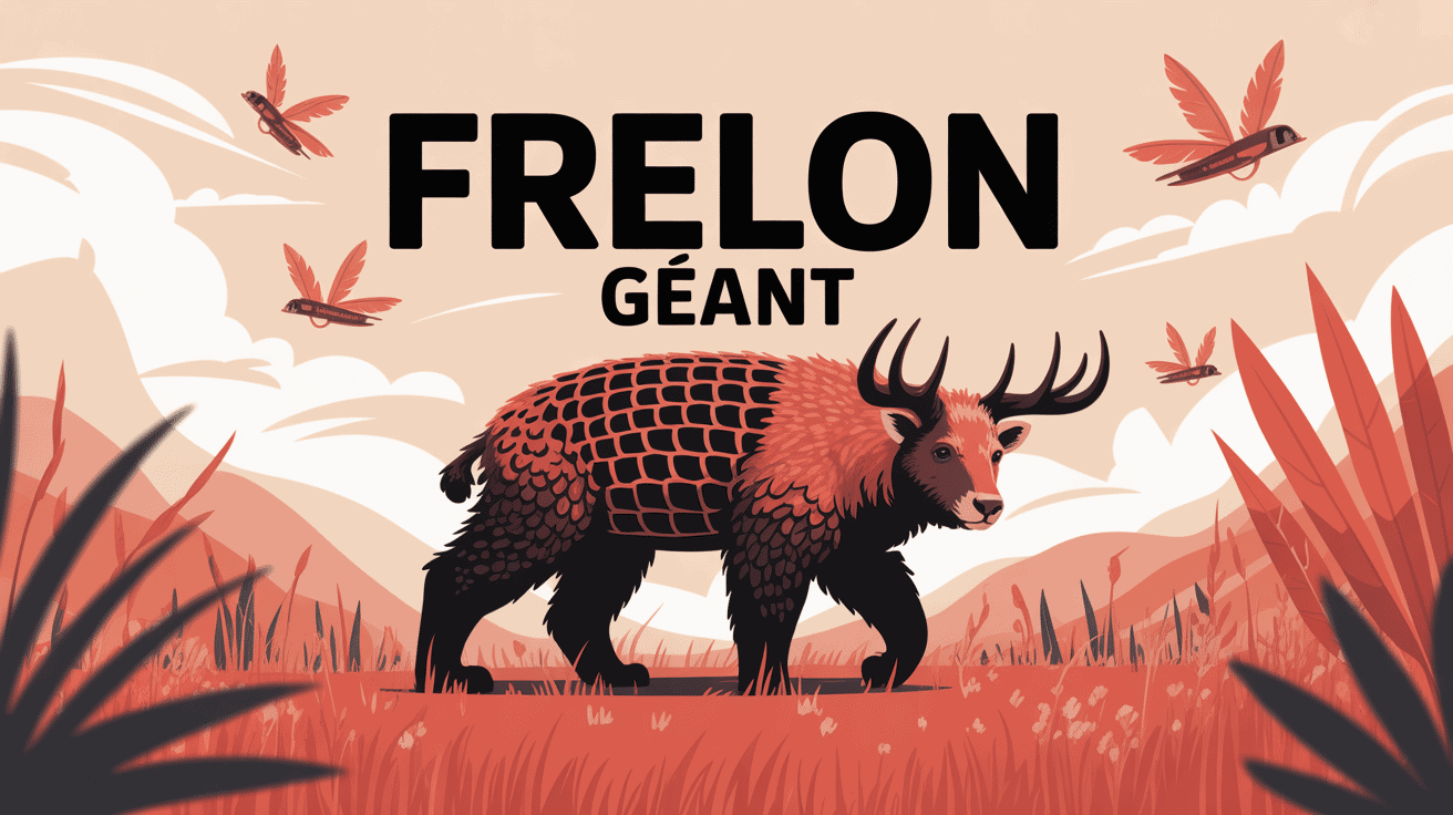 Illustration frelon geant europe carte abeilles