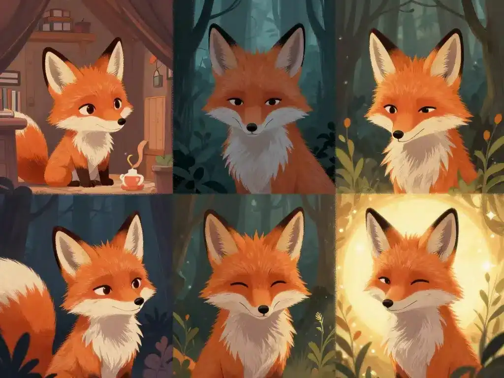 Différents renards nom renard contextes variés