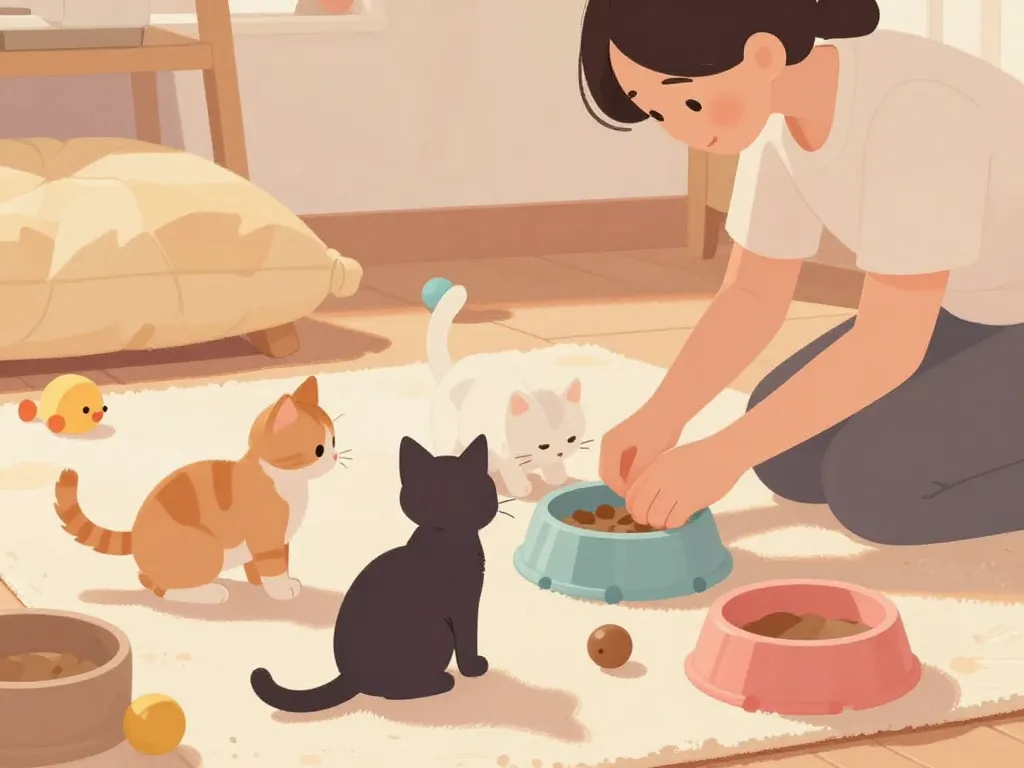 Préparer ses chatons avant de donner des chatons