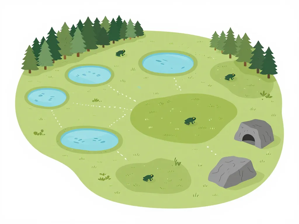 habitat du sonneur à ventre jaune mares et paysages