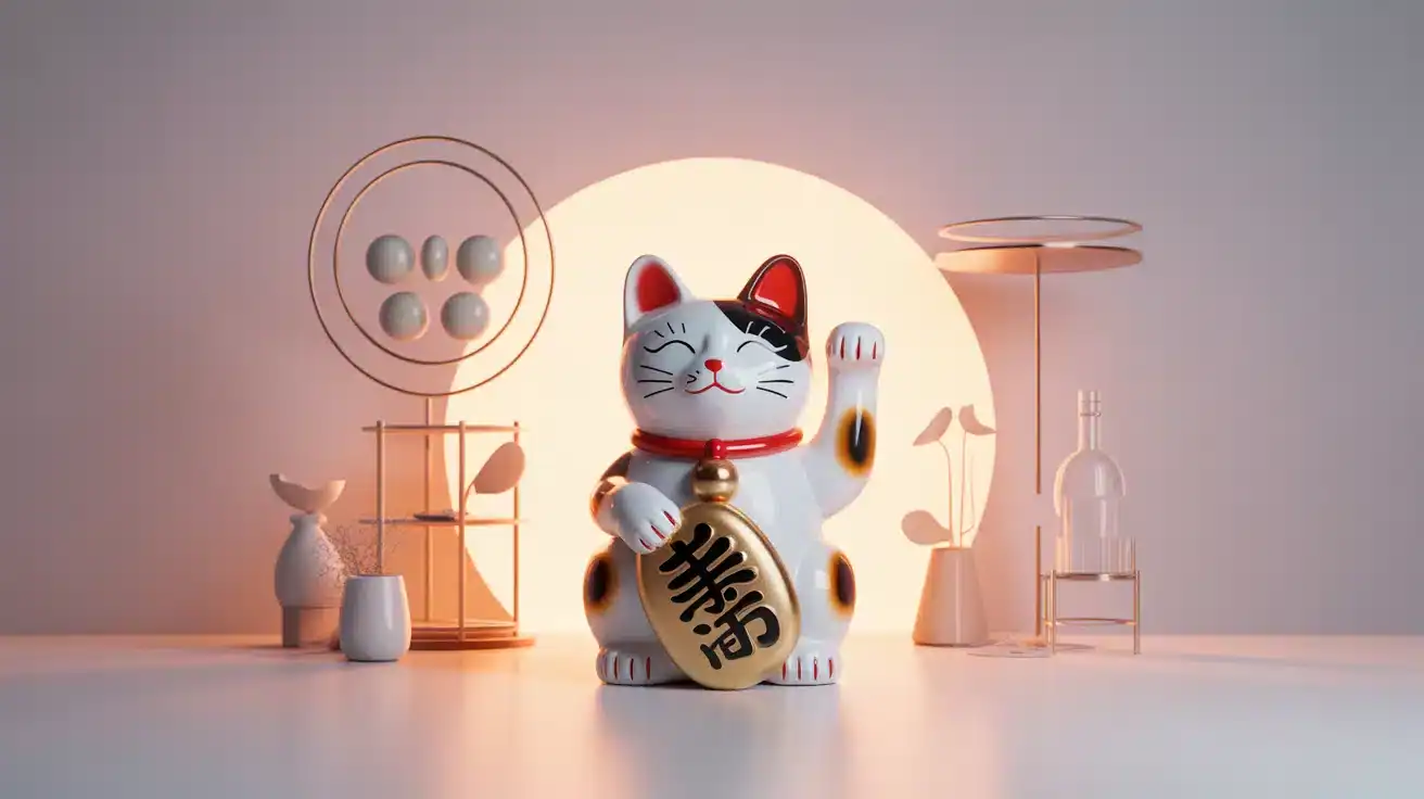 Maneki Neko, chat porte-bonheur japonais