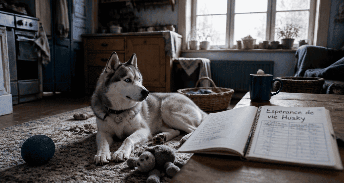 husky espérance de vie carnet santé