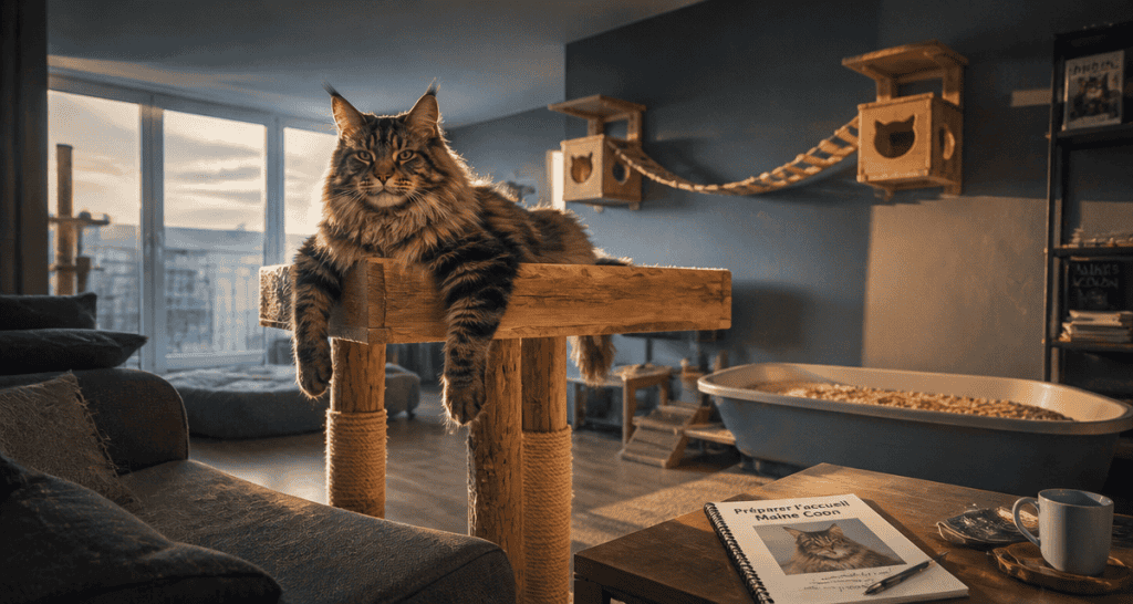 maine coon inconvénient dans appartement