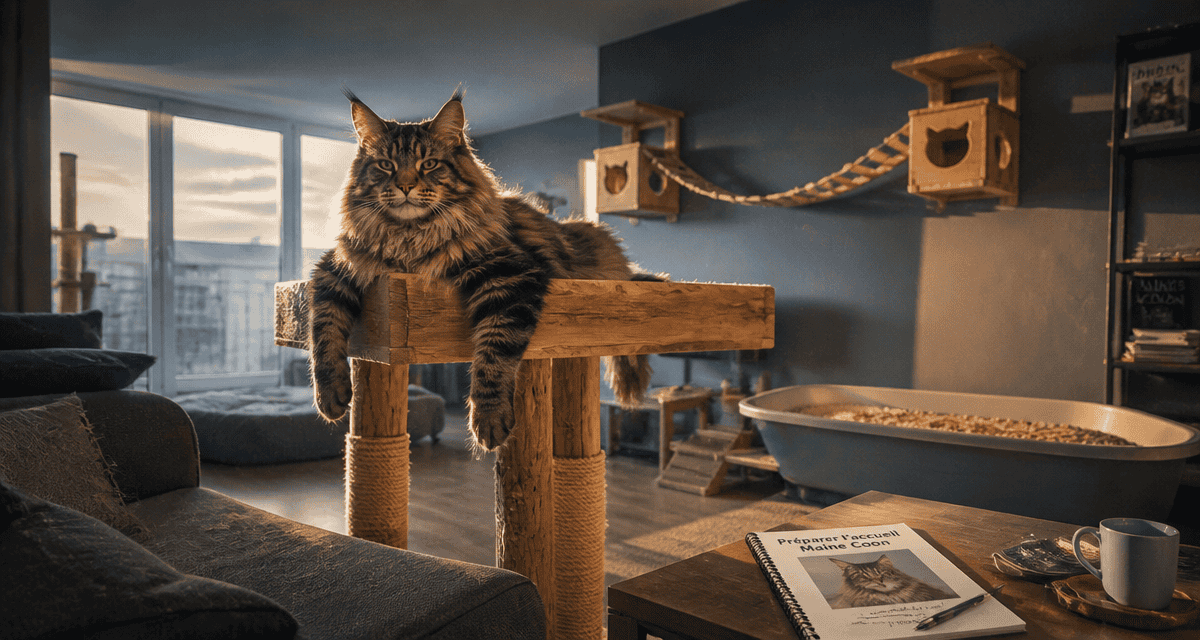maine coon inconvénient dans appartement