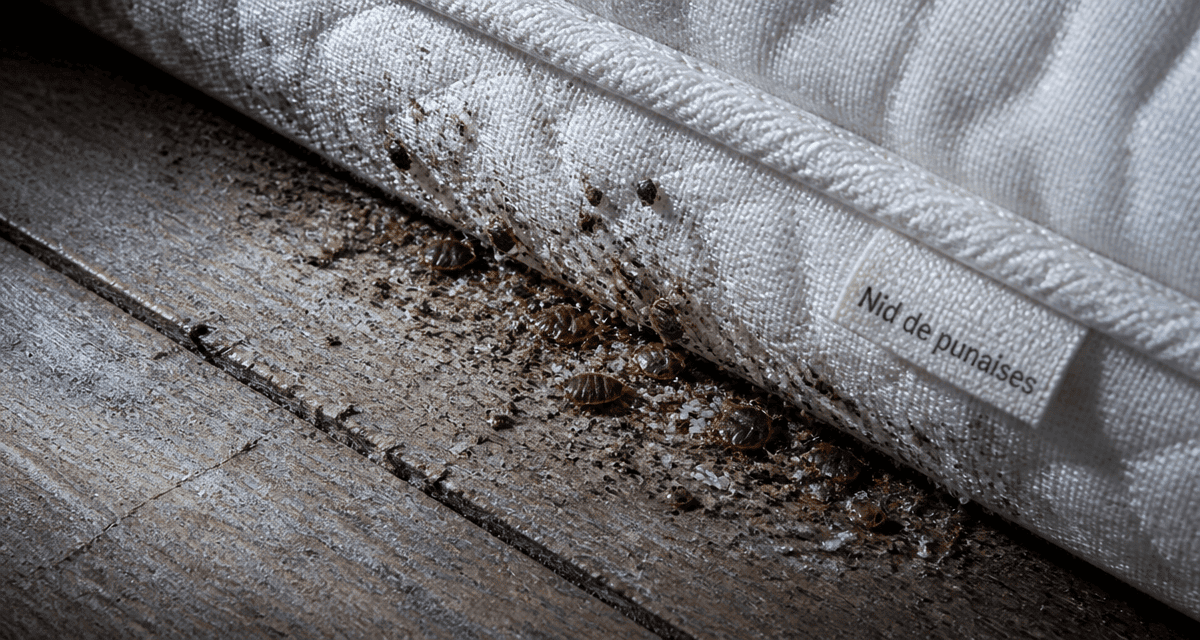 À quoi ressemble un nid de punaise de lit sur matelas