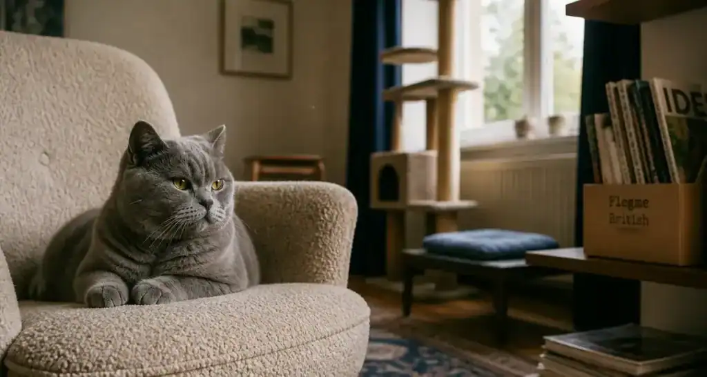 British Shorthair : 5 traits de caractère qui en font le chat idéal pour les actifs