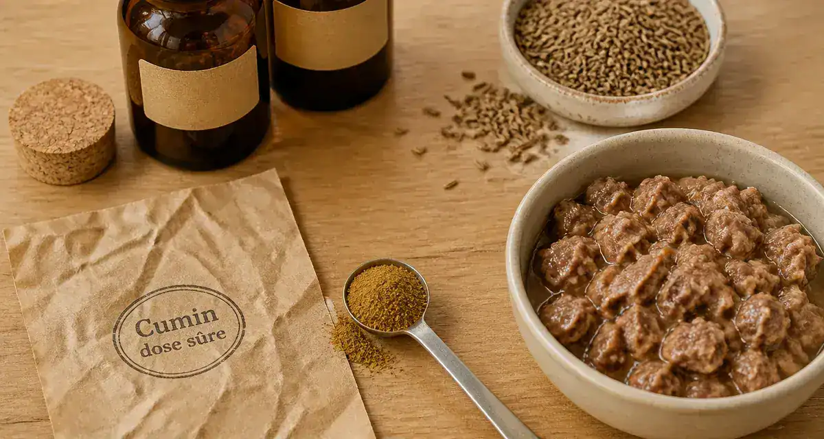 Cumin chien : pincée de cumin pour la digestion, risque d’irritation