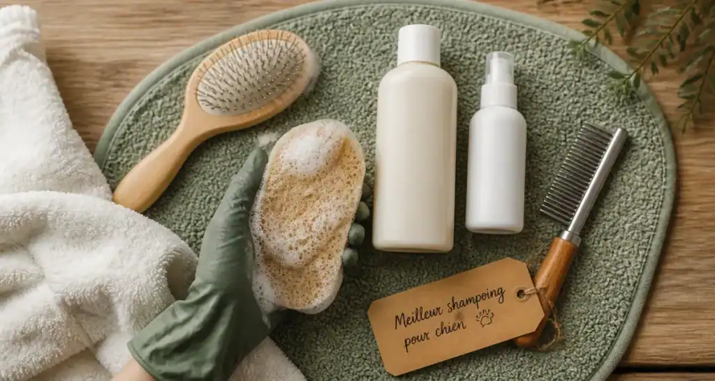 Meilleur shampoing chien : peau et pelage protégés