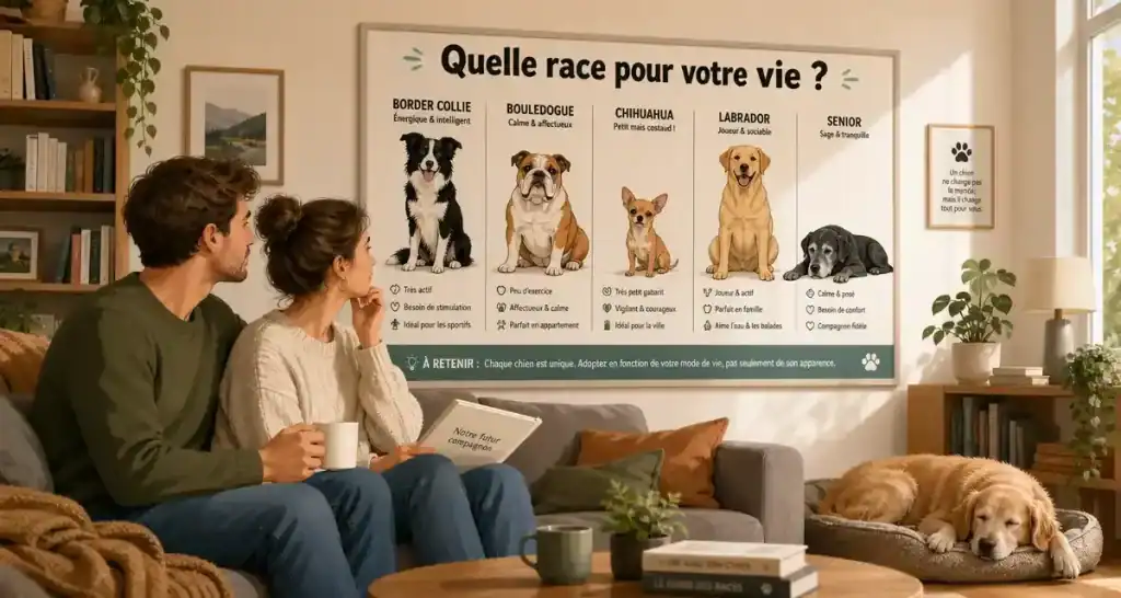 Races de chiens : quelle race choisir selon votre style de vie ?