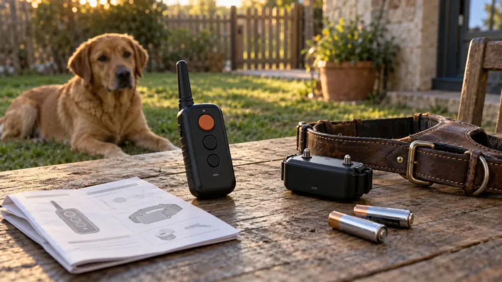 Collier de rappel pour chien : un signal à apprendre, pas une sécurité anti-fugue